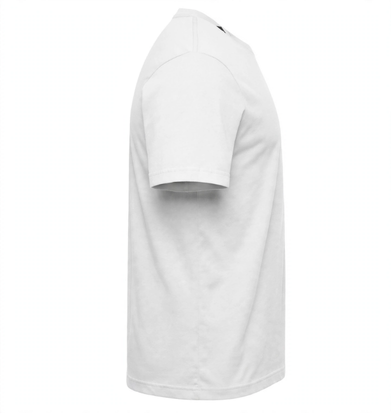 Denim PATCH Back Print T-shirt